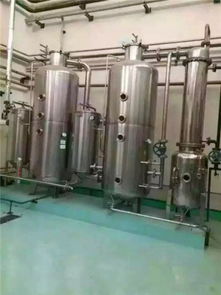 二手三效蒸發器 噴霧干燥機 板框壓濾機價格